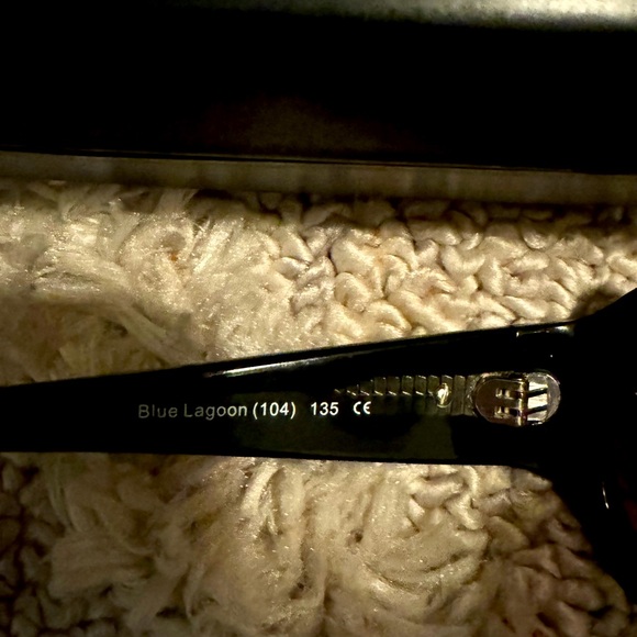 Vera Bradley Sunglasses Frames Colleen Blue Lagoon Navy Frame - Picture 5 of 7